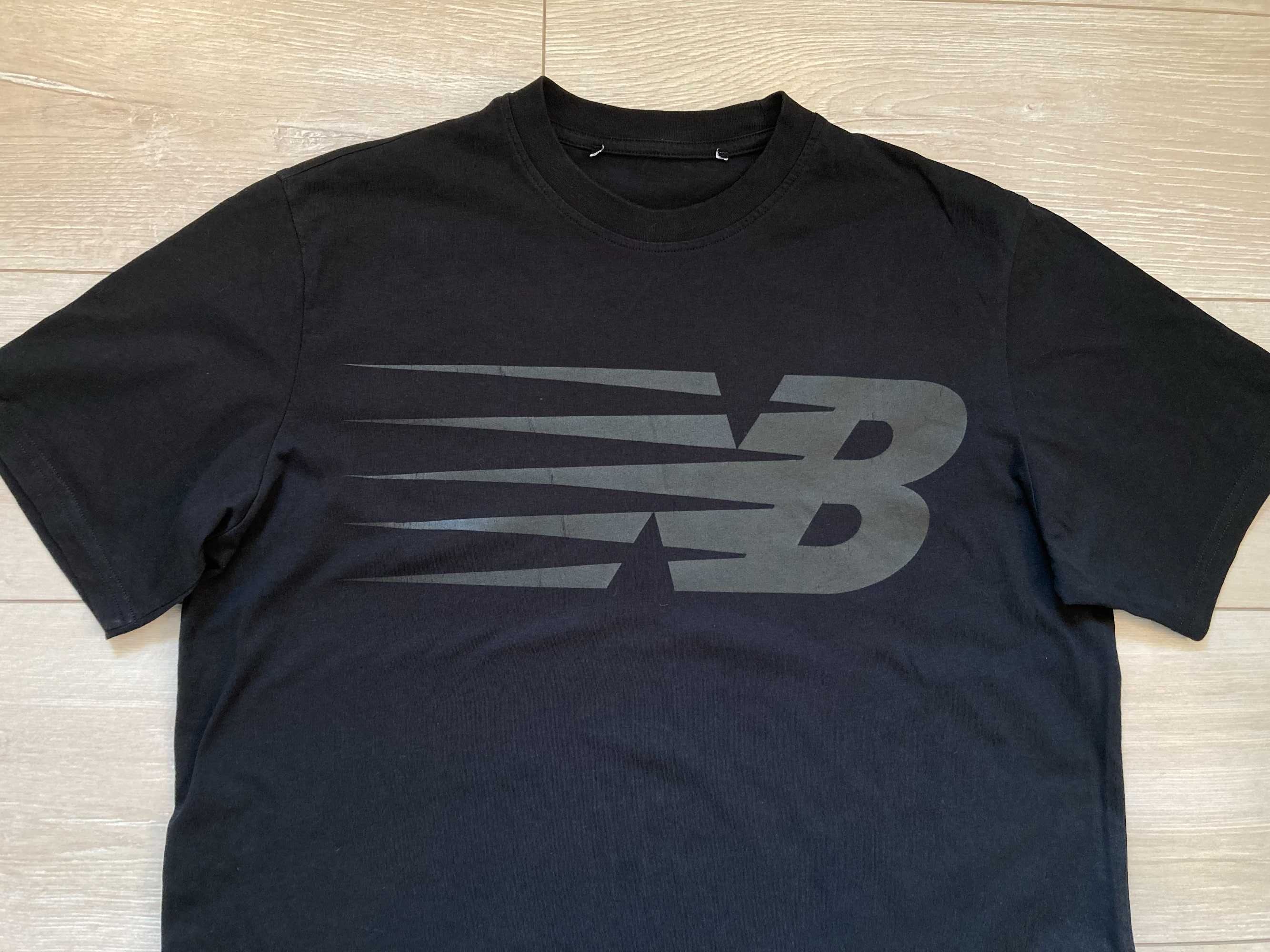 New Balance мъжка черна тениска размер М