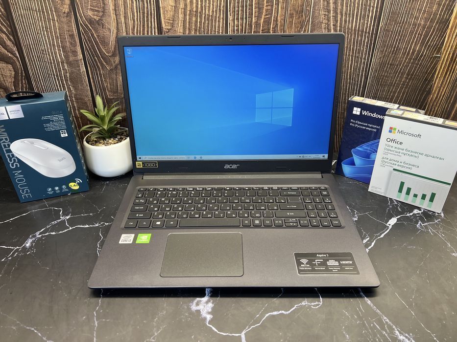 Ноутбук для работы Aspire 3 | Core i3-1005G1 | 8GB | 512GB | MX330