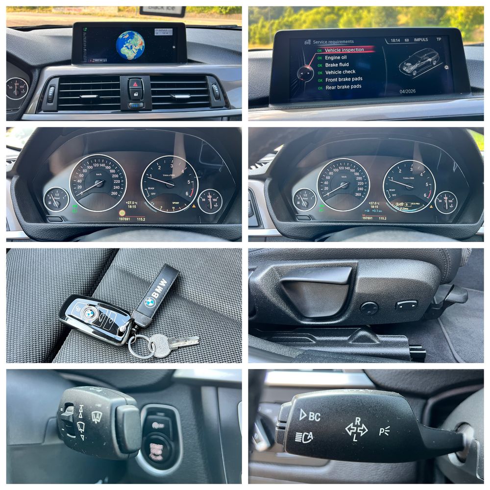 BMW Seria 3 F31 318D, 2014, Navi Mare, Distributie Schimbată
