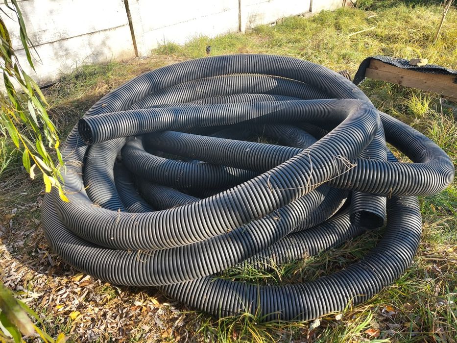 Tub drenaj PE dublu strat 360 grade D 160mm 50 metri