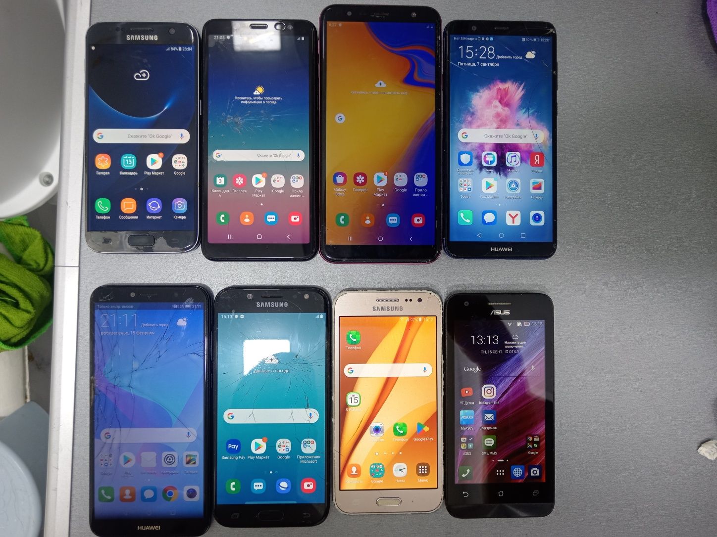 Смартфоны Samsungi,oppo,redmi,Huawei