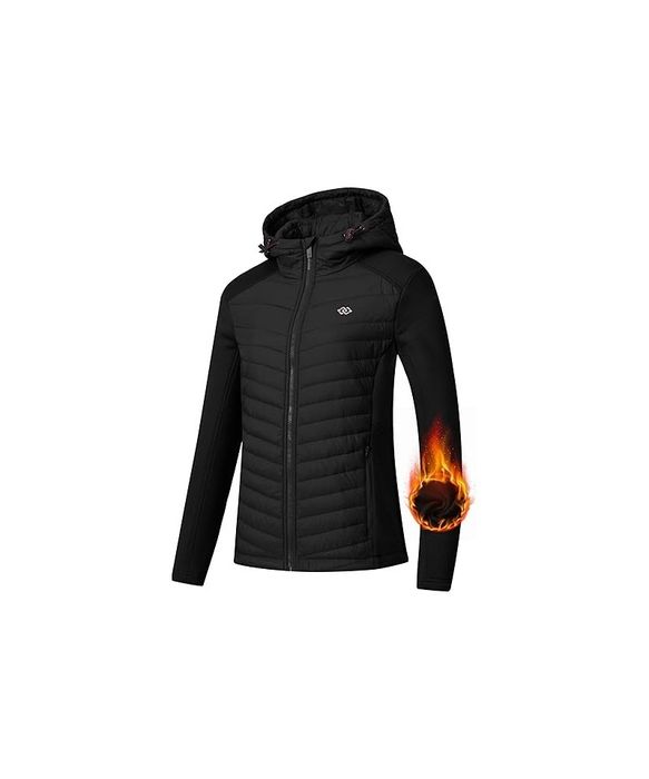 Jacheta Softshell dama, XL, negru, MoFiz