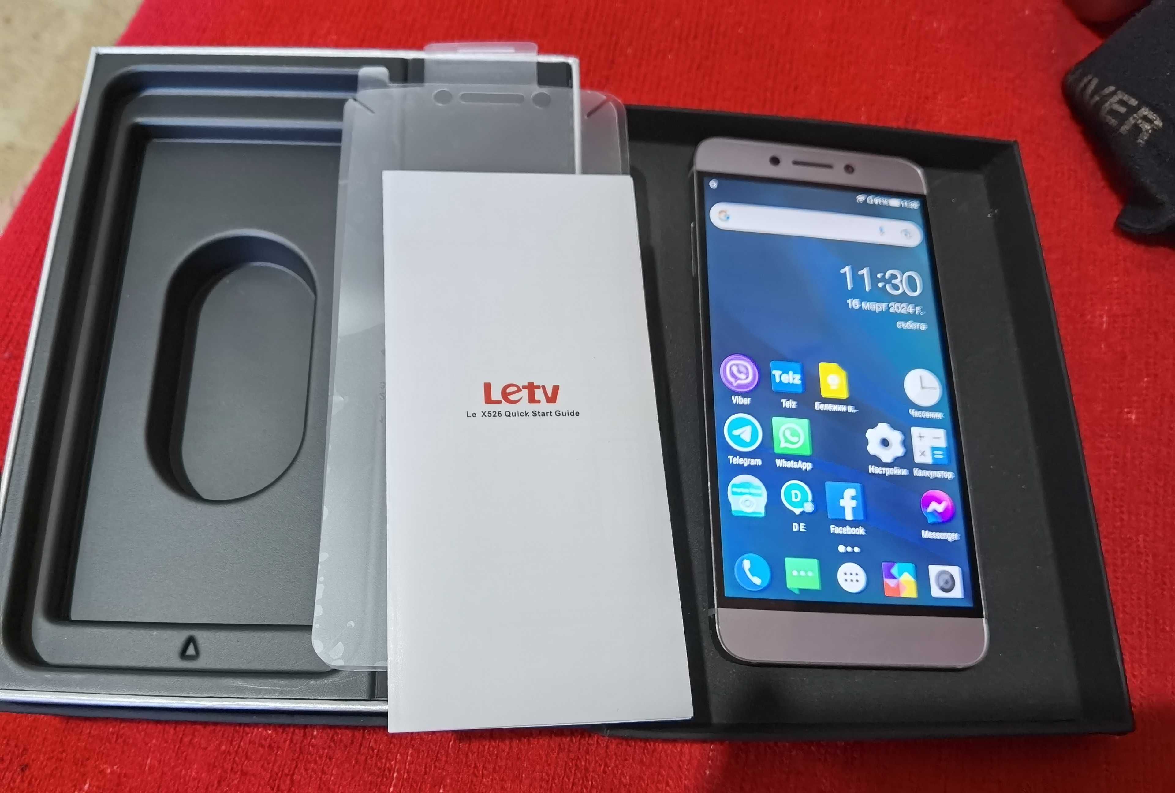 Телефон смартфон марка LeTv- почти нов