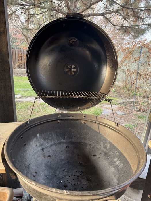 Гриль  на  углях