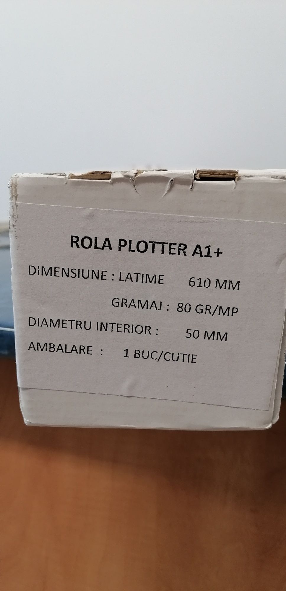 Rolă hârtie plotter A1