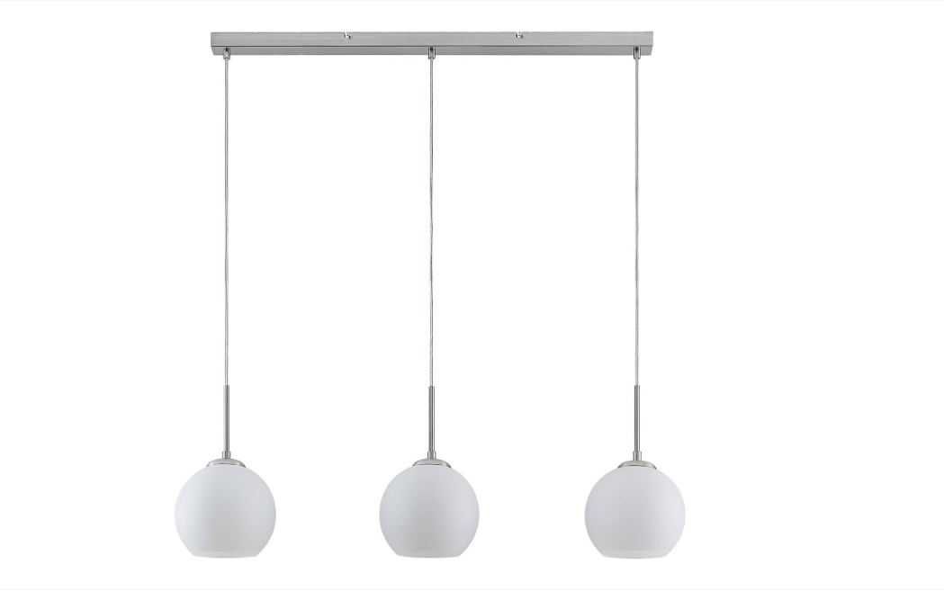 Lustra Lindby 9621790  pentru masa, din sticla si metal