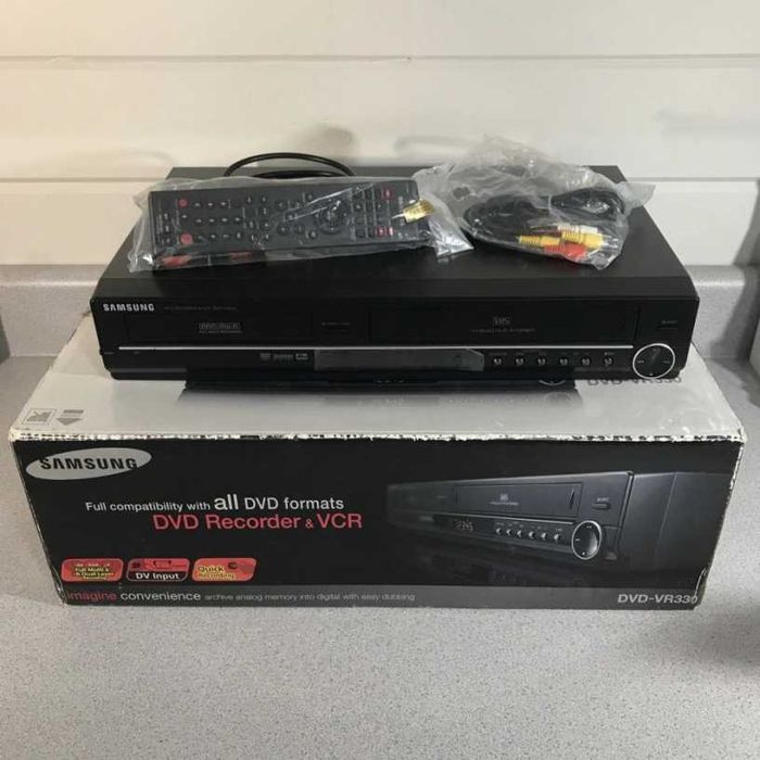 Combo SAMSUNG recorder DVD - Video VHS nou
