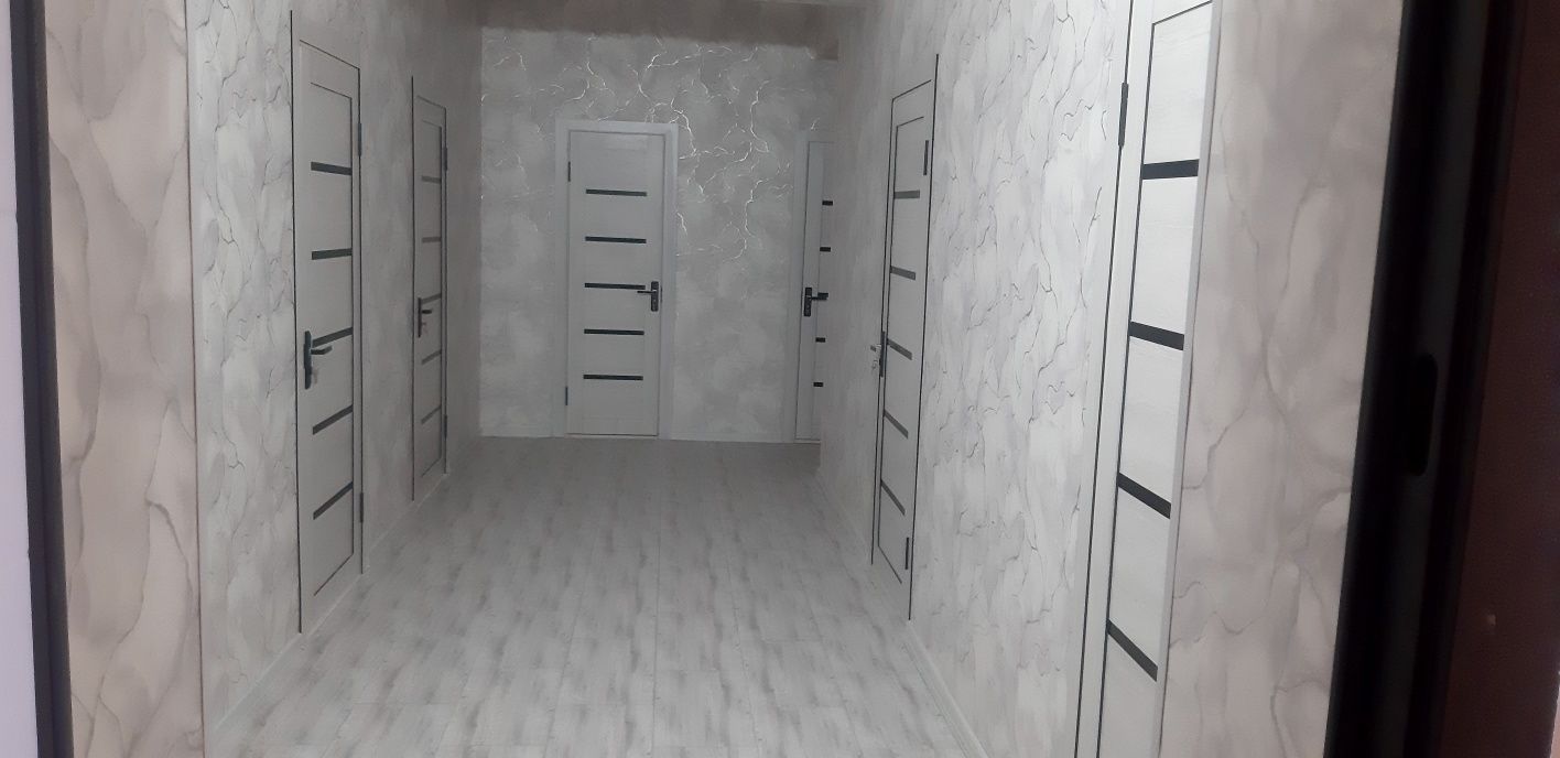 Янги курилган 4 хонали дом ижарага берилади