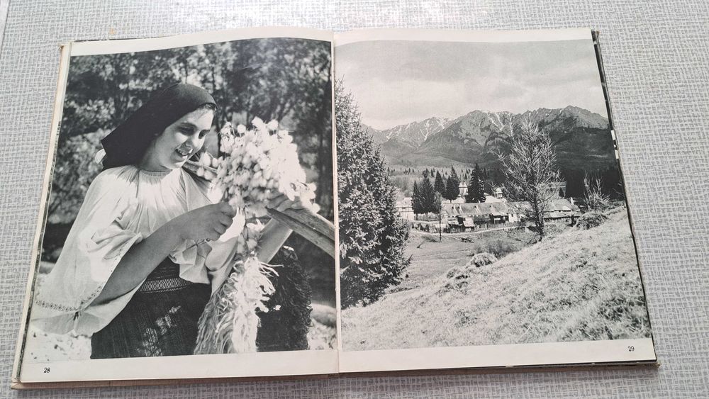 Romania ilustratii foto din Carpatii din perioada PCR Comunism , 1963