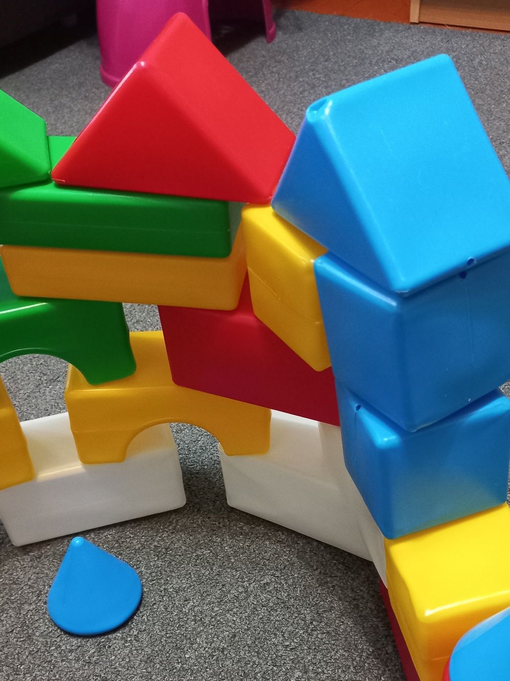 Набор детских строительных кубиков