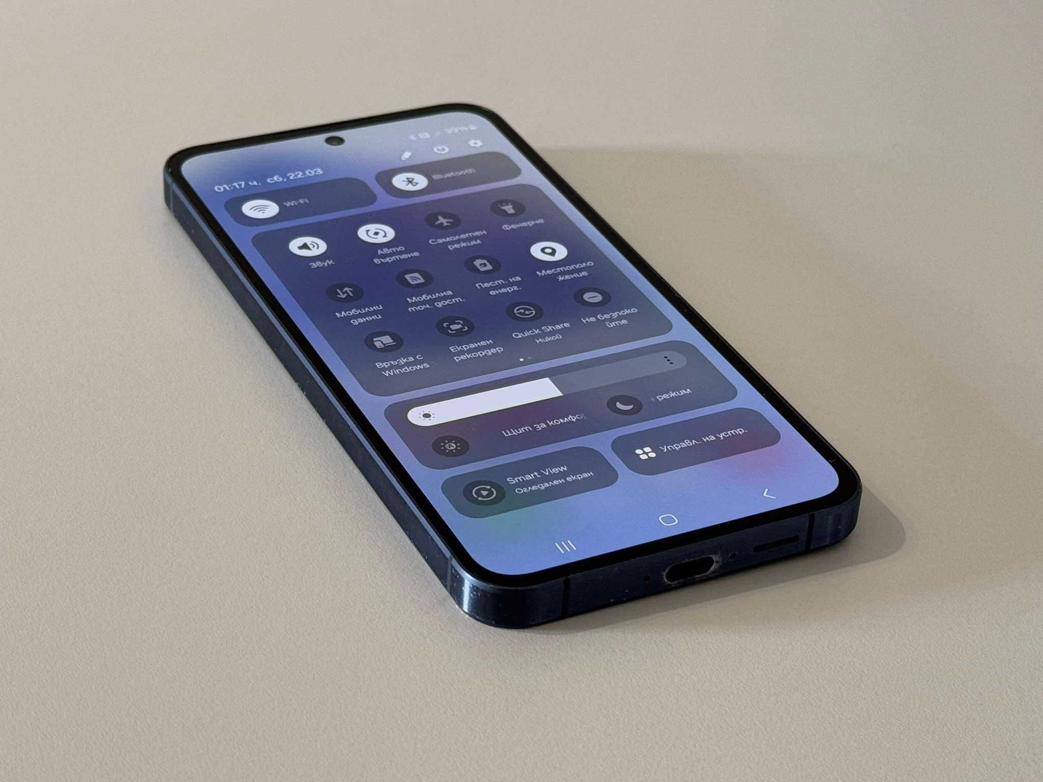 Бартер! Samsung Galaxy A55 Navy (Черен)