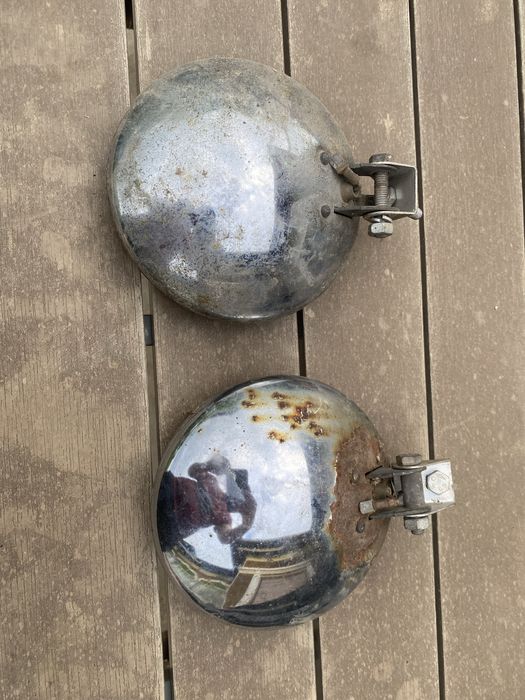 Proiectoare cromate Elba dacia 1300 1310 lada skoda ford aro fiat vw