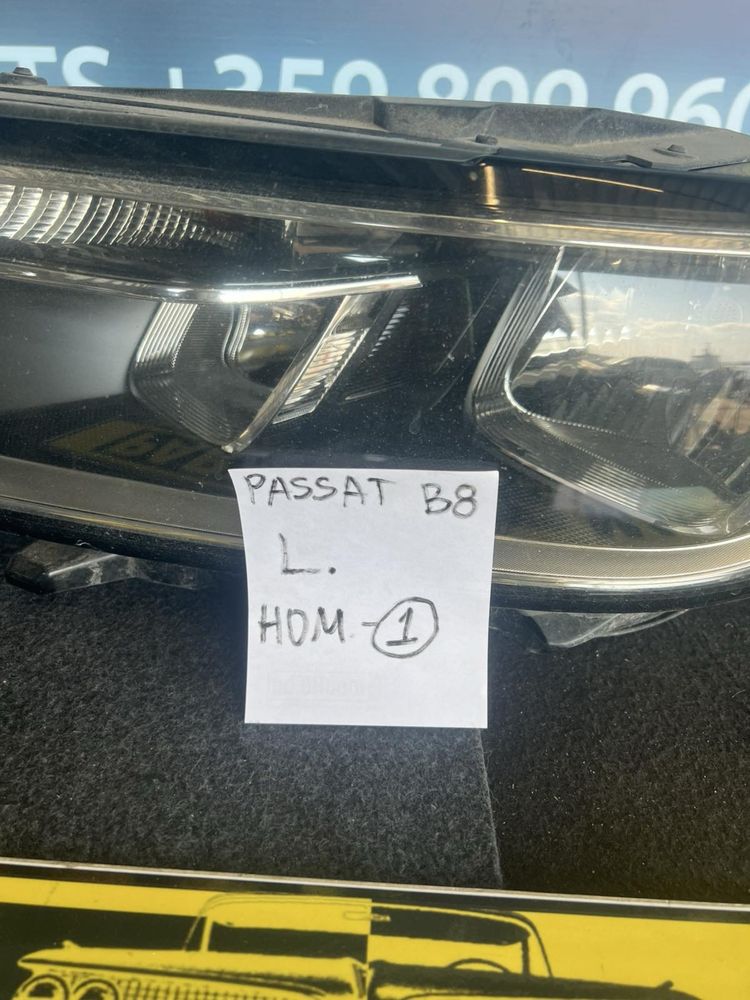 Оригинален Фар VW Passat 8 ляв 3g2941005h Фар Пасат B8 забележки ном 1