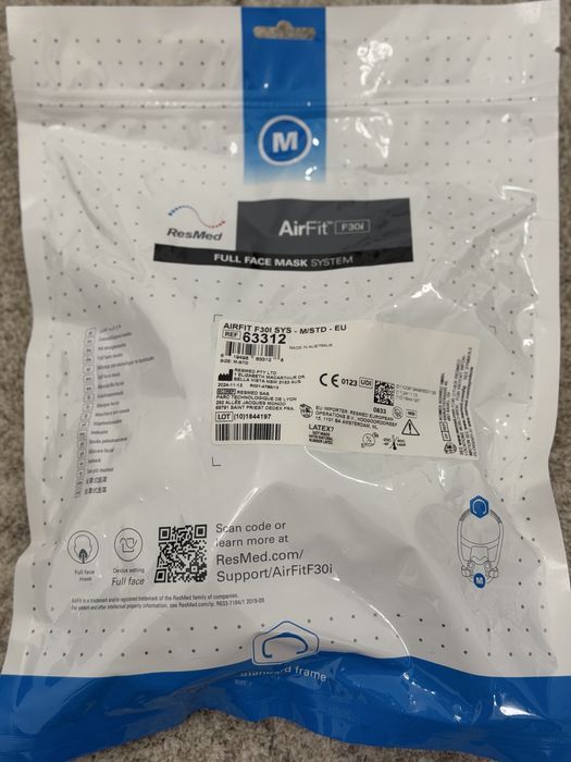 Black Friday - Masca ResMed AirFit F30i - Noua - Marime M