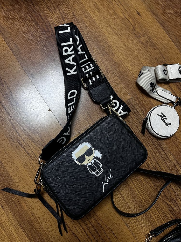 Чанта през рамо Gaudi, Karl Lagerfeld, USPA