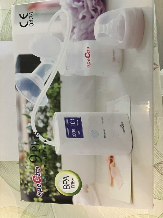 Pompa San dubla Spectra 9 Plus + Ofer bonus Incalzitor biberon