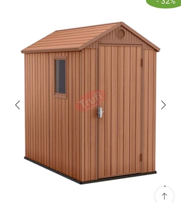 Magazie plastic KETER Darwin 46 maro, 126×184 cm