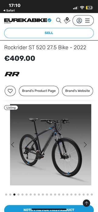 Rockrider ST 520 mountain bike