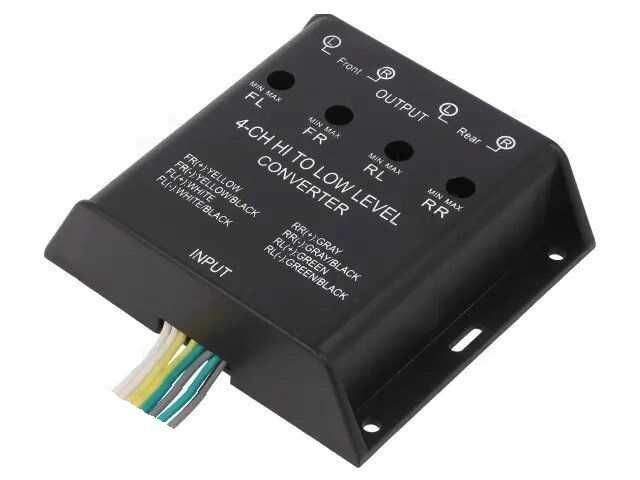 Convertor Semnal Hi-Low Amplificator Auto Statie Auto Subwoofer Auto