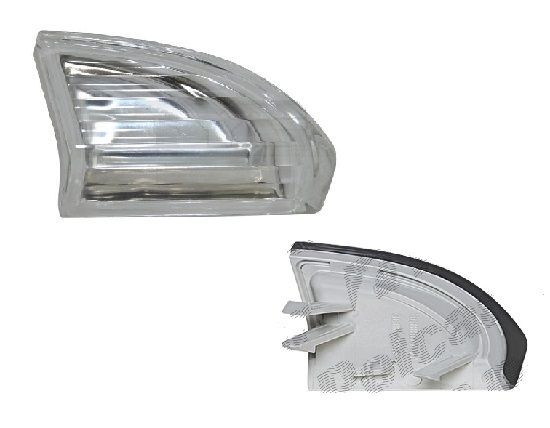 Reflectorizant in bara VW Passat Cc (357), 06.2008-02.2012, stanga/dreapta, FER, fata, semnalizare fata; in bara; alb;fara omologare