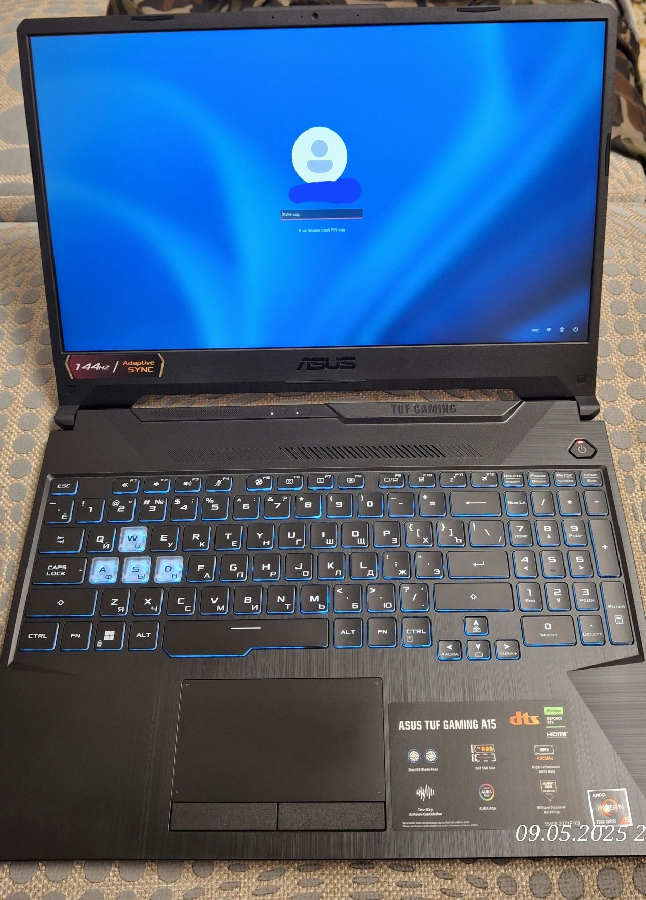 asus tuf a15 обмен желательно