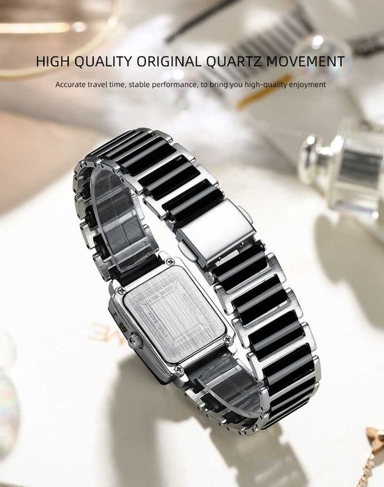 Ayollar va erkaklar Chenxi soati, firma qutisida, kvars