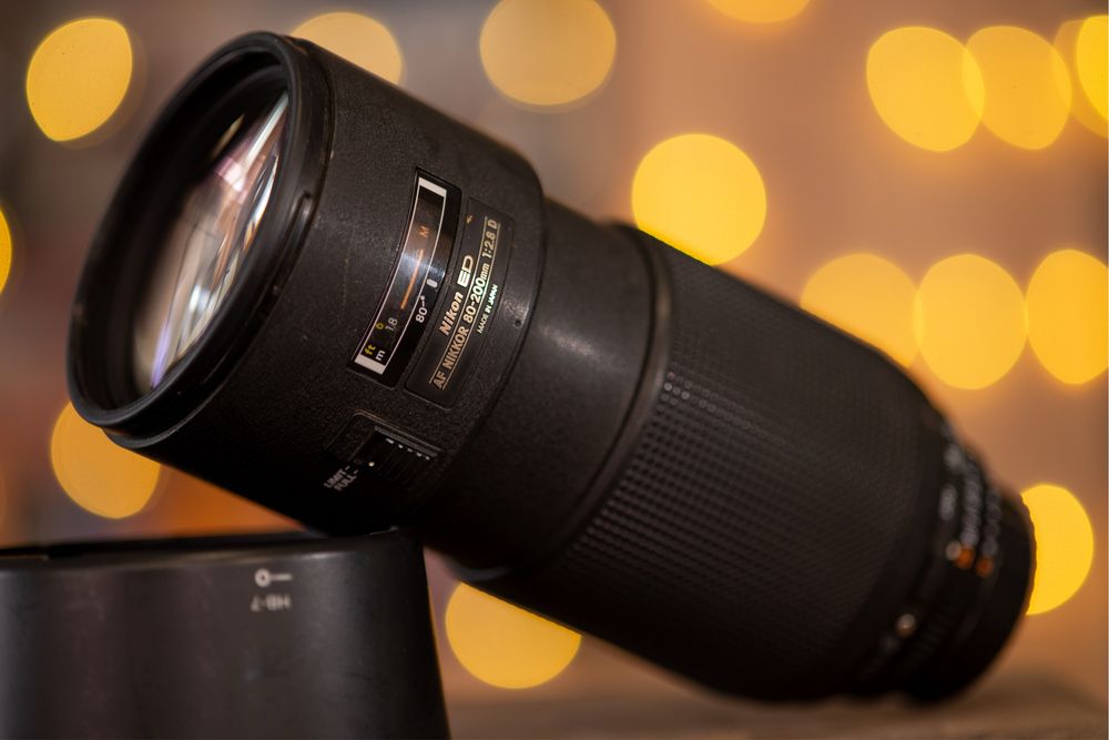 Nikon AF-D 80-200mm f/2.8D ED Nikkor обектив Никон