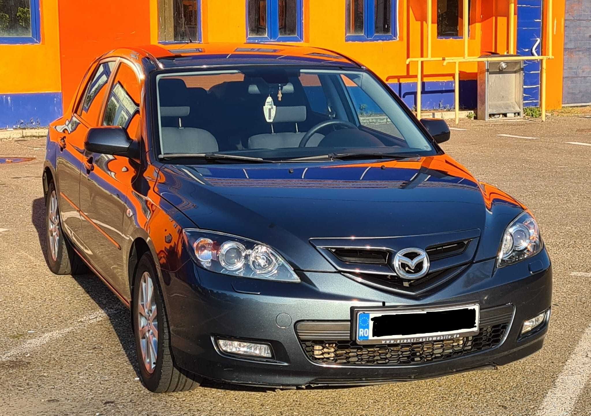 Mazda 3 BK, 1.6 benzină, 2008 – Xenon, scaune încălzite, întreținută.