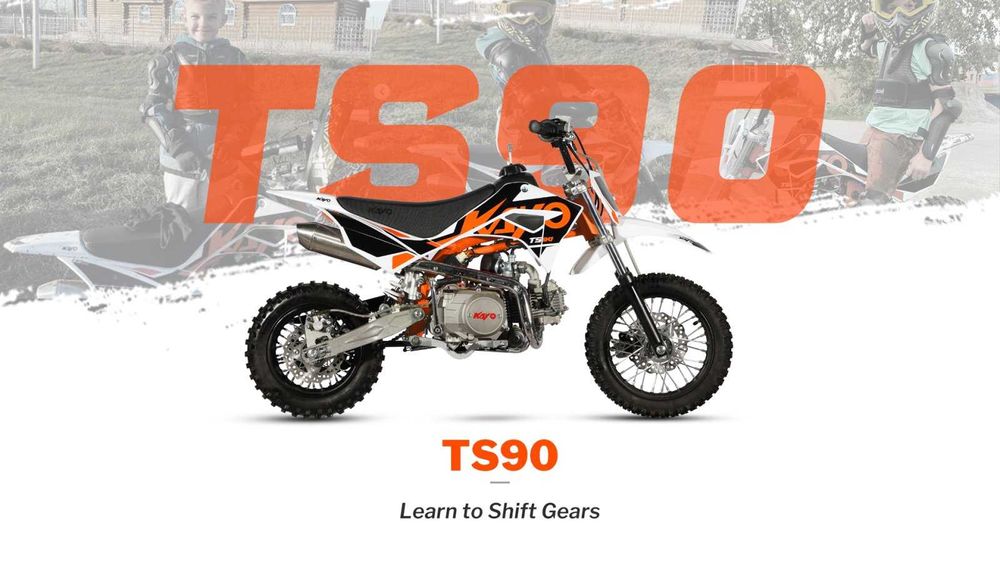 MYMOTO CLUJ vinde : KAYO - motocicleta copii cross PitBike TS90