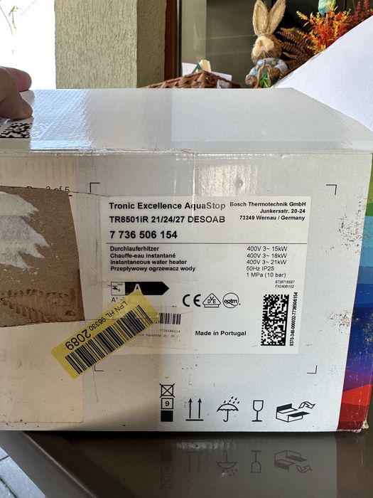 Incalzitor instant de apa Bosch