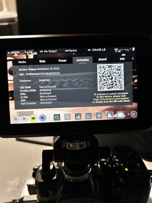 Atomos Ninja V Monitor Recorder Video 4k