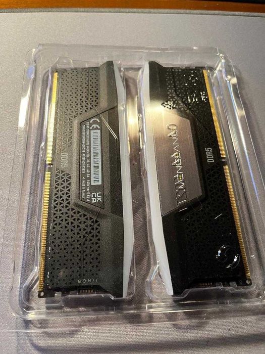 Corsair Vengeance RGB DDR5 32GB (2X16GB) 6600Mhz C32 Memorie RAM