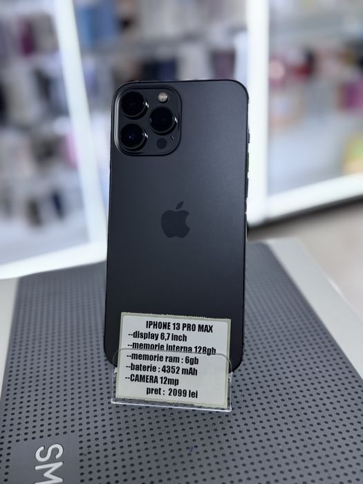 iPhone 13 PRO MAX 128gb baterie 100%