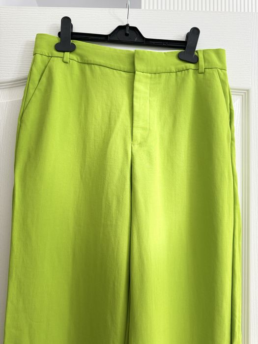 Pantaloni lungi Zara Lime