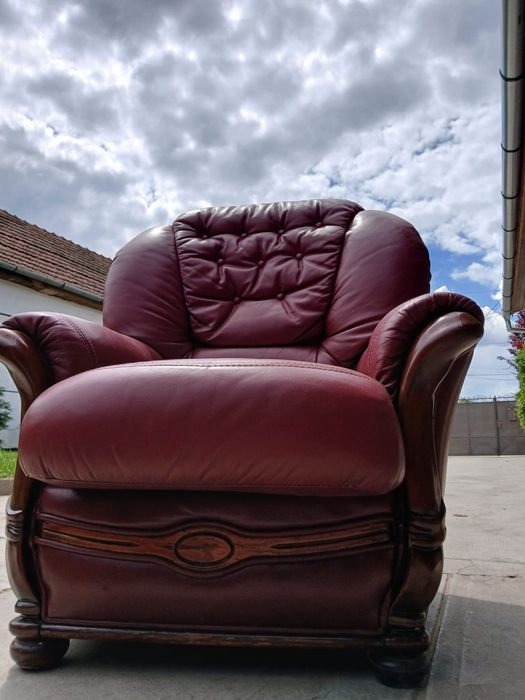 Canapea living din piele