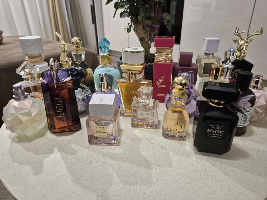 Парфюми - Mugler, Guerlain, Lancome, Kilian, Bvlgari, Jimmy Choo и др.