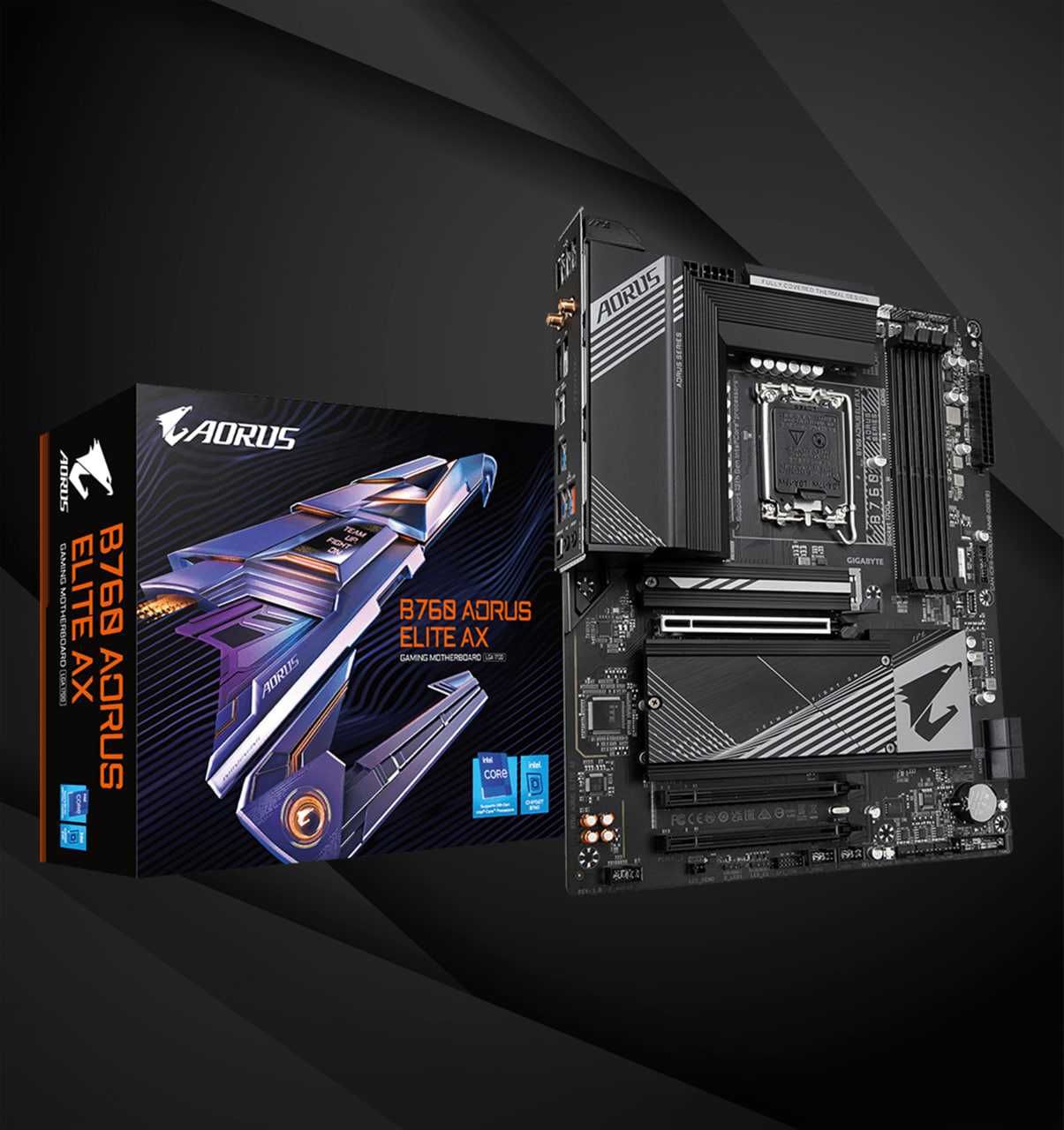 Материнская плата B760 Aorus elite AX