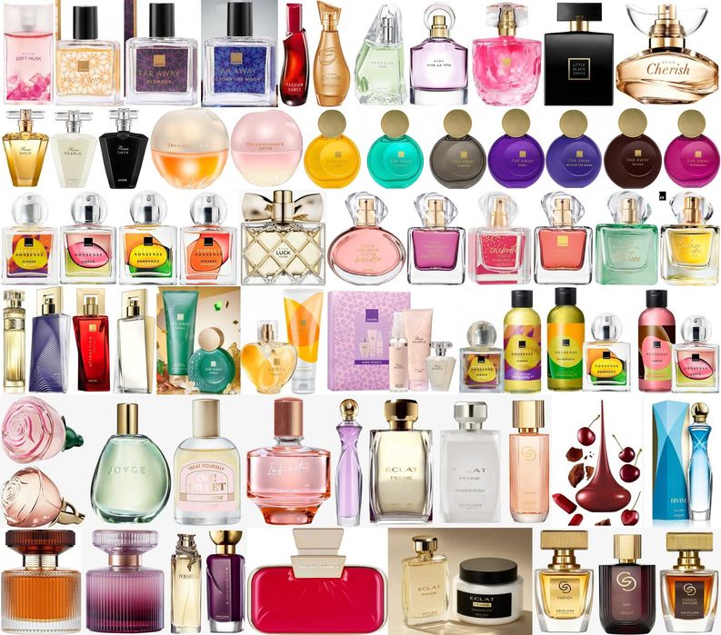 Дамски тоалетни води и парфюми от Avon, Oriflame