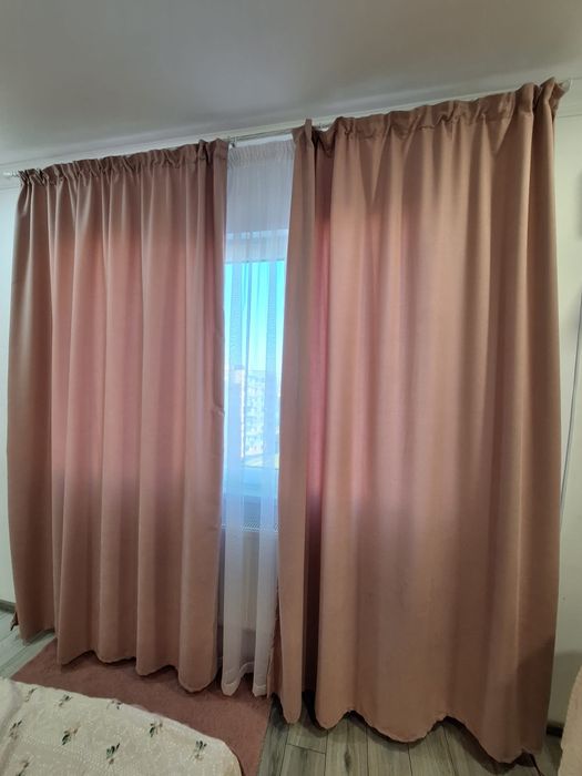 Плътни завеси в розово размер165\240см