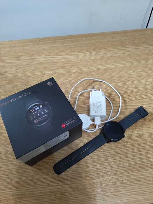 Ceas Huawei Watch 3 Black 46 mm