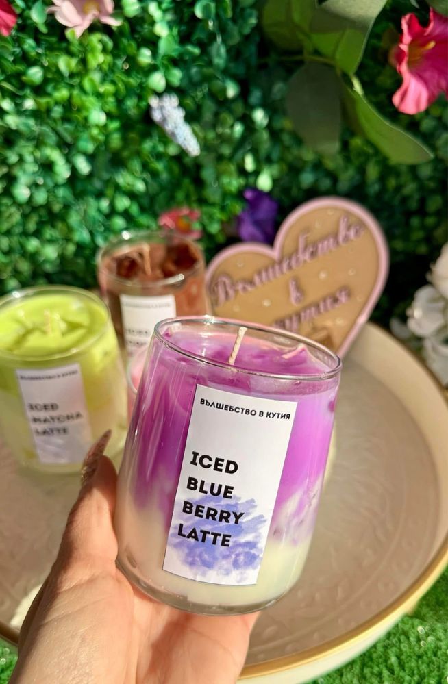 Свещ Iced Latte