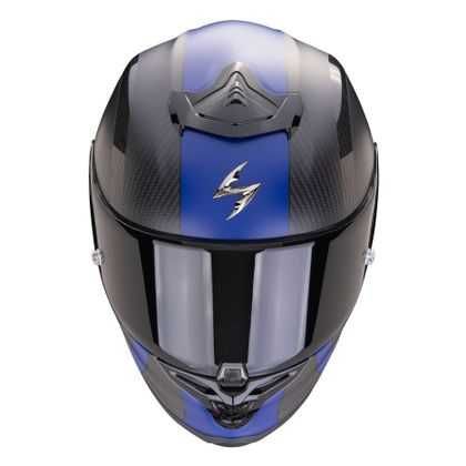 Мото Каска SCORPION EXO-R1 EVO CARBON AIR MG Matt Black-Blue M 57-58