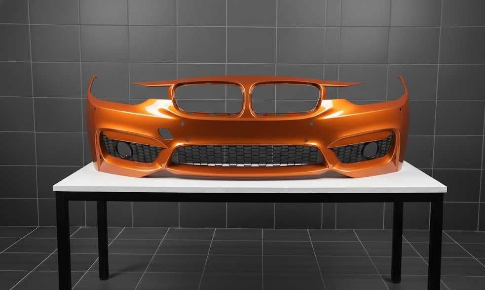 Bara Fata BMW F30 An 2012-2018 Aspect M (C1Z (Portocaliu))