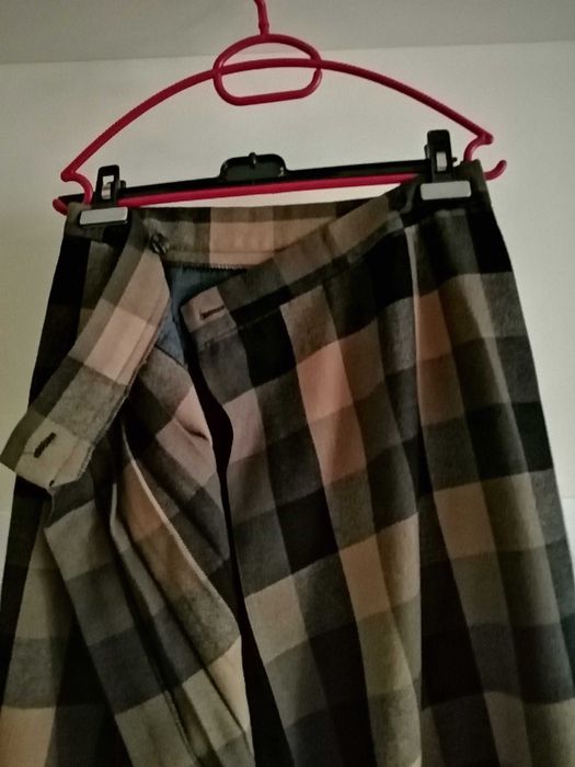 Пола винтидж макси карирана