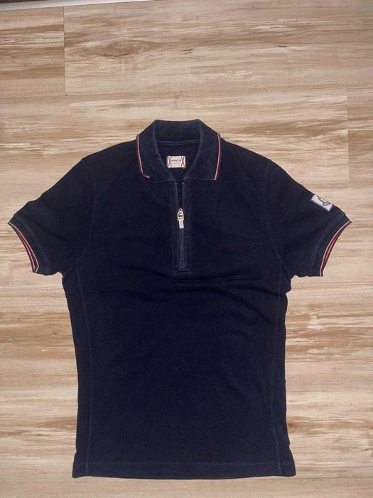 Tricou Moncler original, pentru barbati, marimea S,  bleumarin