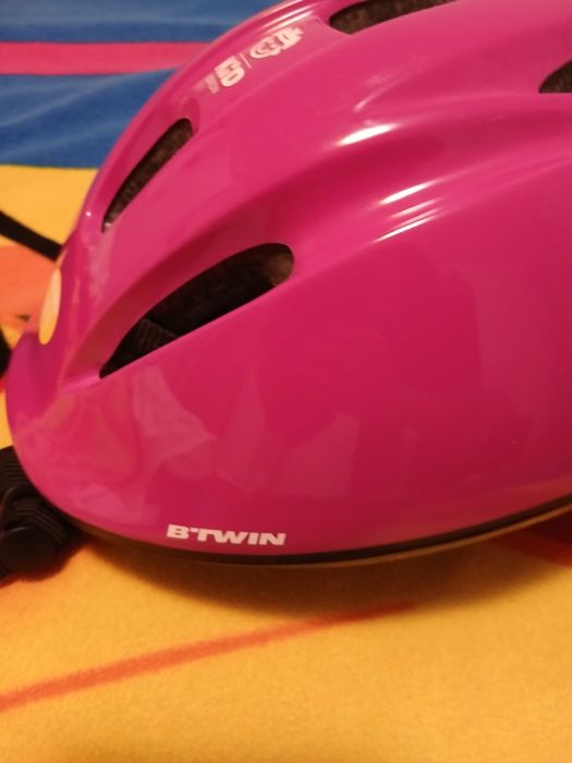 Casca roz ciclism, 52-56 cm