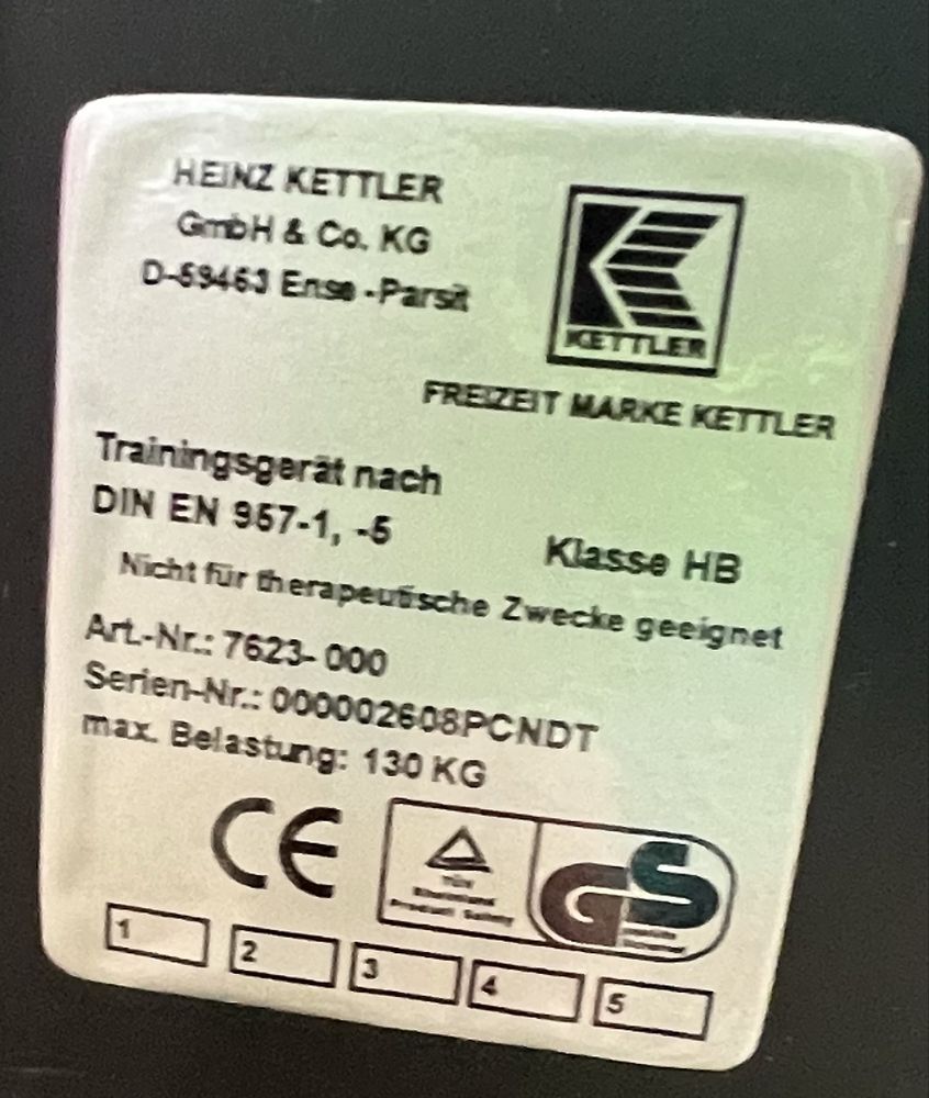 Продавам много запазен велоергометър Kettler
