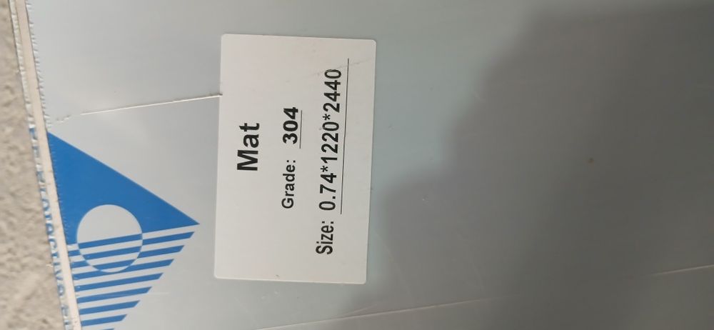 Nerjaveka list 304 markada 0.4/0.6/0.7/0.8/1.0/1.2/1.5/1.8/2.0/2.5/3.0