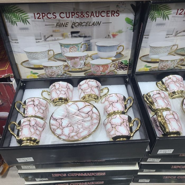 Кружка тарелкаси билан 6тали