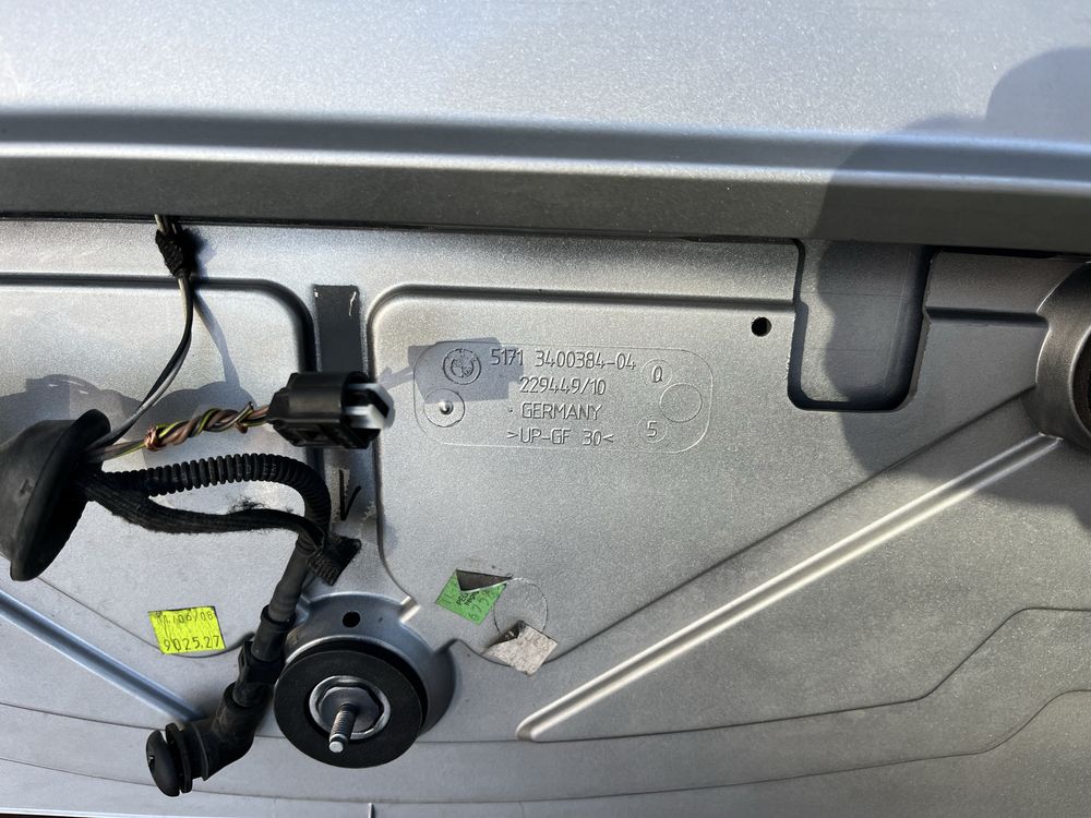 BMW X3 E83 задно крило, спойлер.
